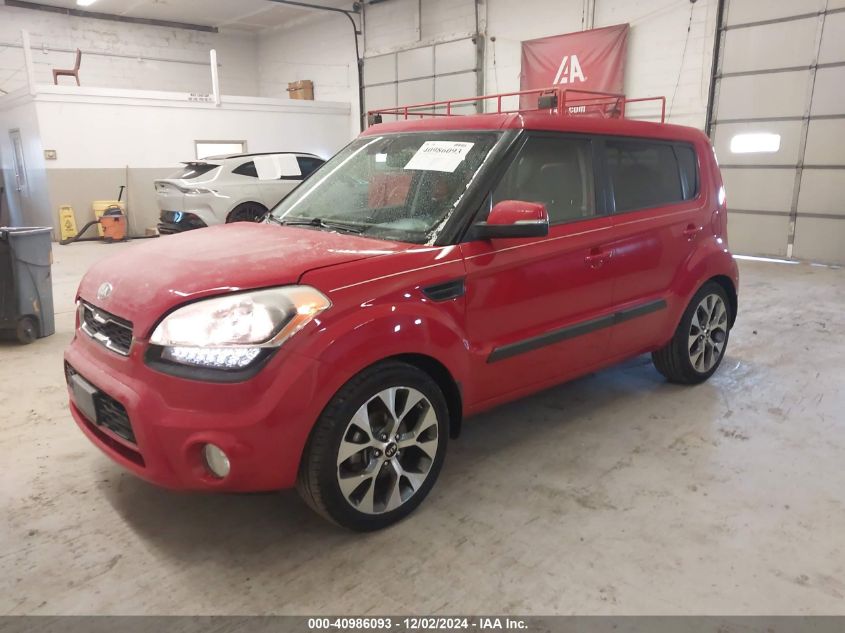 VIN KNDJT2A67D7551887 2013 KIA Soul, ! no.2