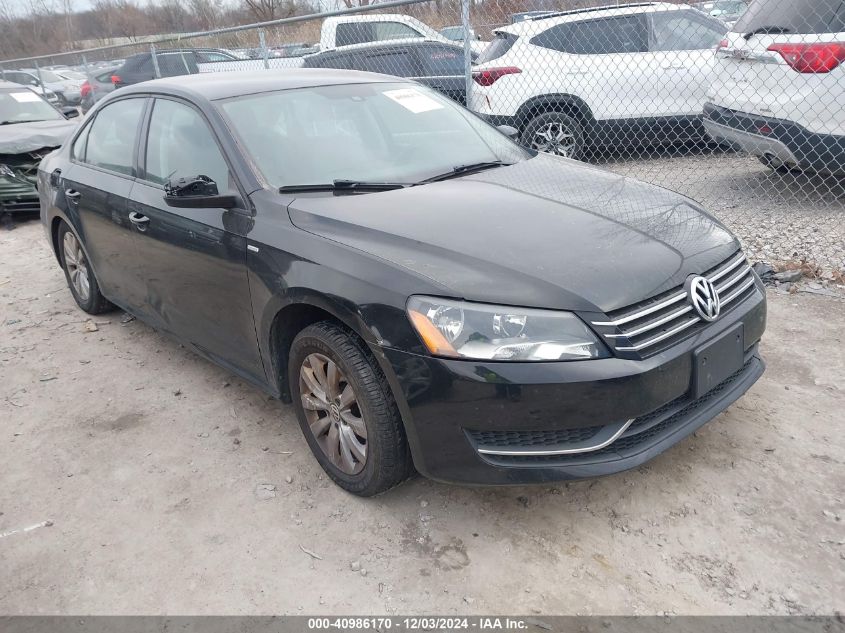 VIN 1VWAH7A35EC023193 2014 VOLKSWAGEN PASSAT no.1