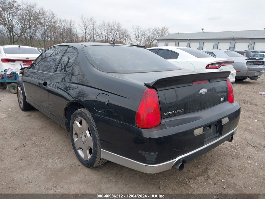 2007 CHEVROLET MONTE CARLO VIN: 2G1WL16C179323572