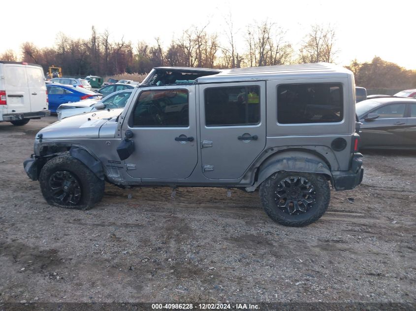 2018 Jeep Wrangler Jk Unlimited Sport S 4X4 VIN: 1C4BJWDG5JL862100 Lot: 40986228