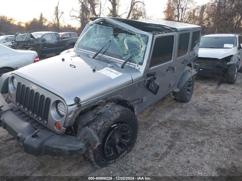 2018 Jeep Wrangler Jk Unlimited Sport S 4X4 VIN: 1C4BJWDG5JL862100 Lot: 40986228