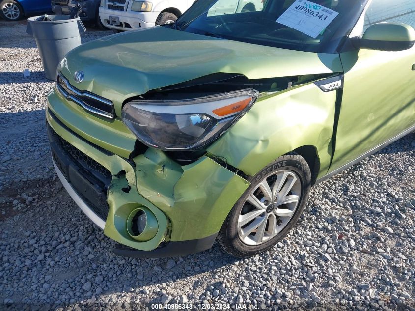 2018 Kia Soul + VIN: KNDJP3A53J7892636 Lot: 40986343