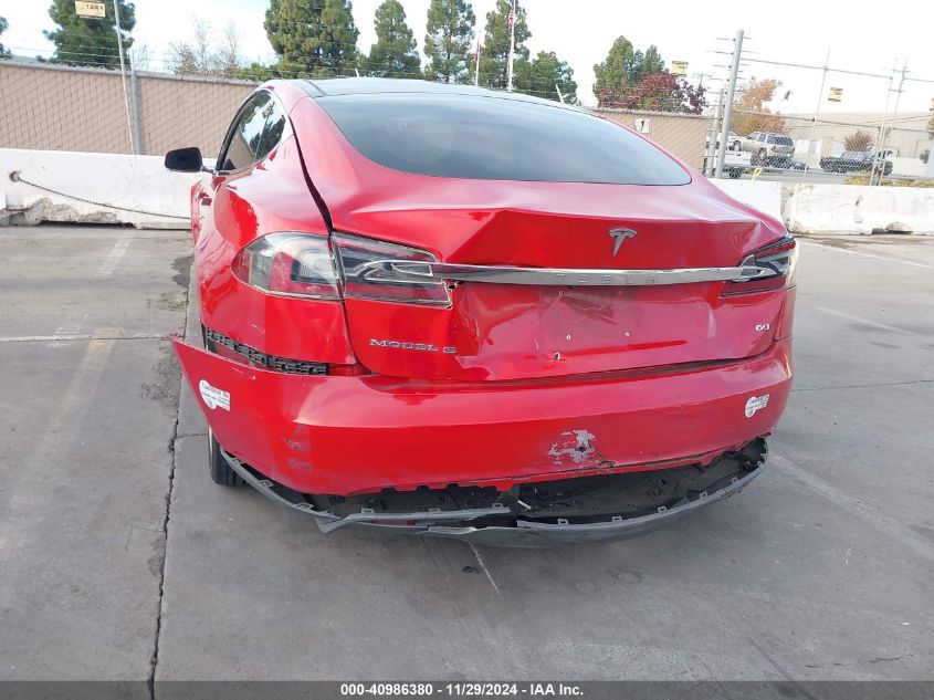 2013 Tesla Model S VIN: 5YJSA1CG8DFP15622 Lot: 40986380