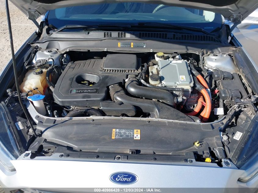 VIN 3FA6P0LU8ER182063 2014 Ford Fusion, Hybrid SE no.10