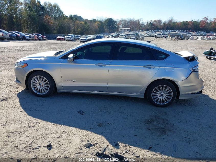 VIN 3FA6P0LU8ER182063 2014 Ford Fusion, Hybrid SE no.15