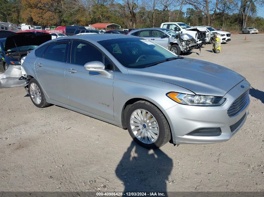 VIN 3FA6P0LU8ER182063 2014 Ford Fusion, Hybrid SE no.1