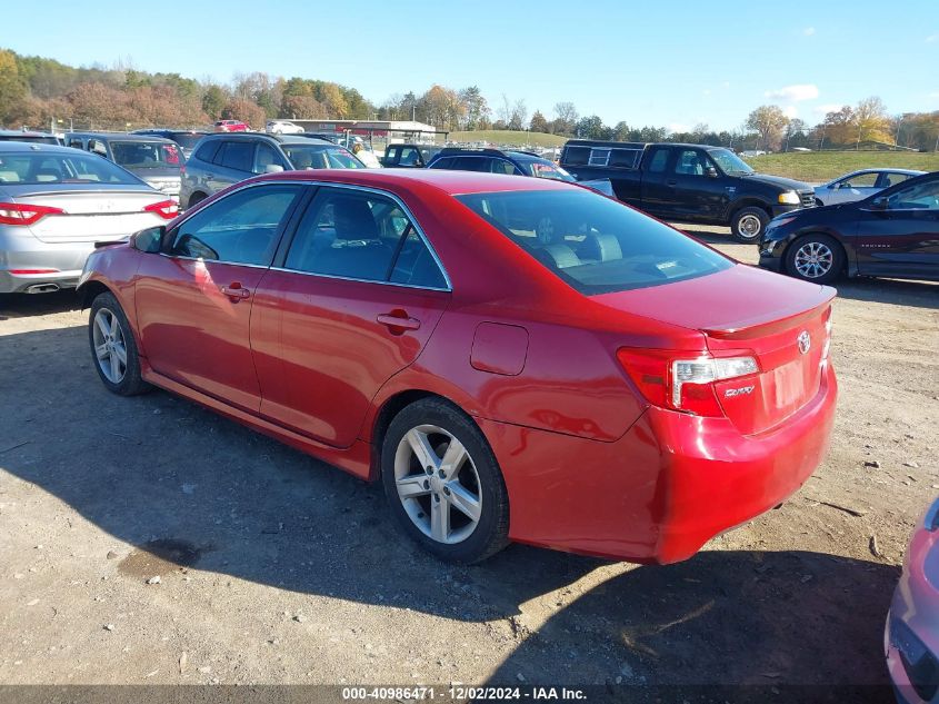 VIN 4T1BF1FK3EU817142 2014 Toyota Camry, SE no.3