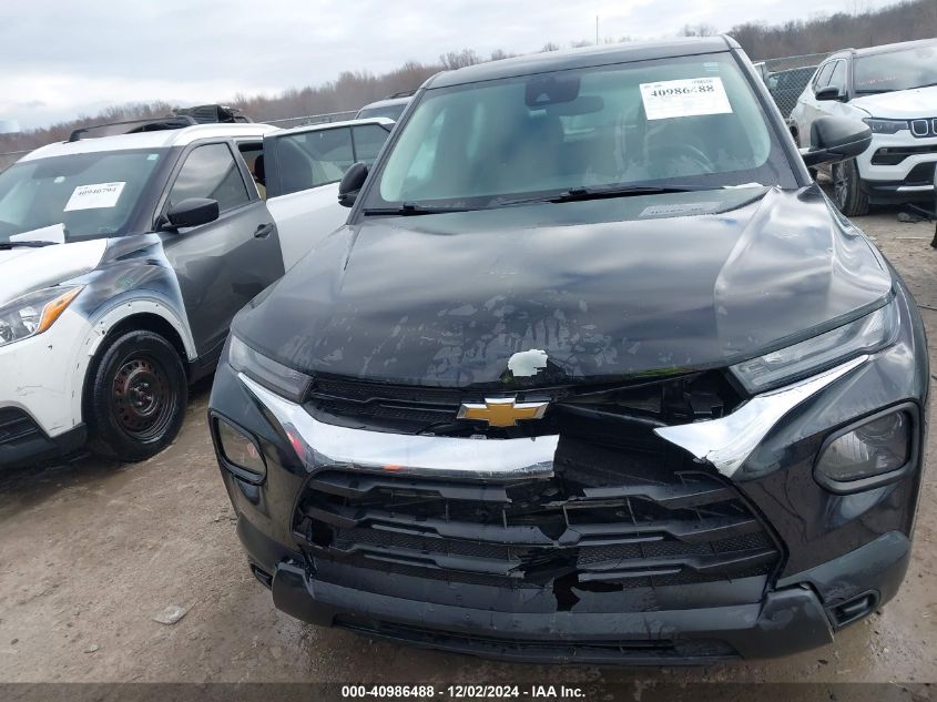 2021 Chevrolet Trailblazer Awd Ls VIN: KL79MNSL3MB002087 Lot: 40986488