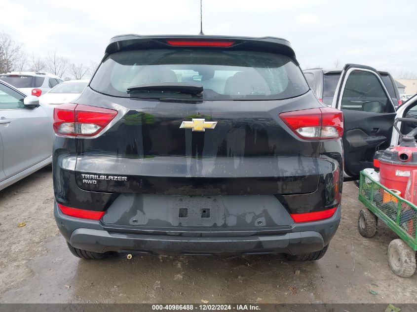 2021 Chevrolet Trailblazer Awd Ls VIN: KL79MNSL3MB002087 Lot: 40986488