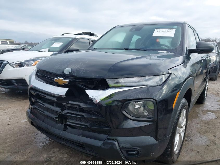 2021 Chevrolet Trailblazer Awd Ls VIN: KL79MNSL3MB002087 Lot: 40986488