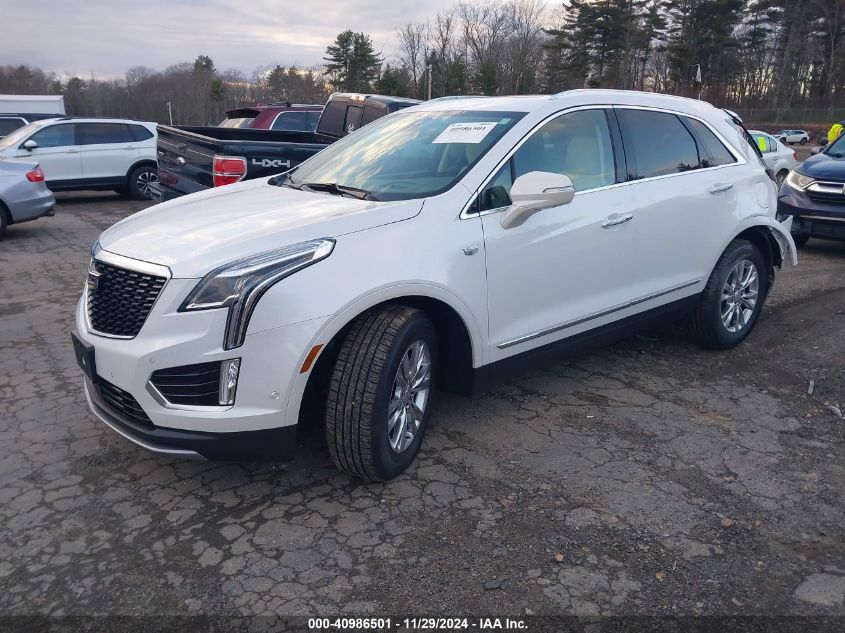 VIN 1GYKNDRSXMZ170349 2021 CADILLAC XT5 no.2