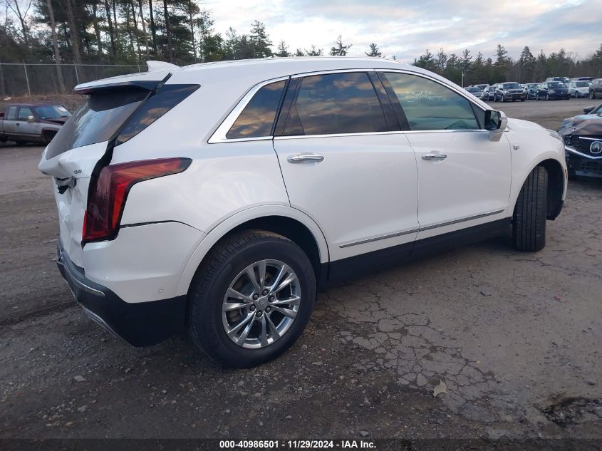 VIN 1GYKNDRSXMZ170349 2021 CADILLAC XT5 no.4