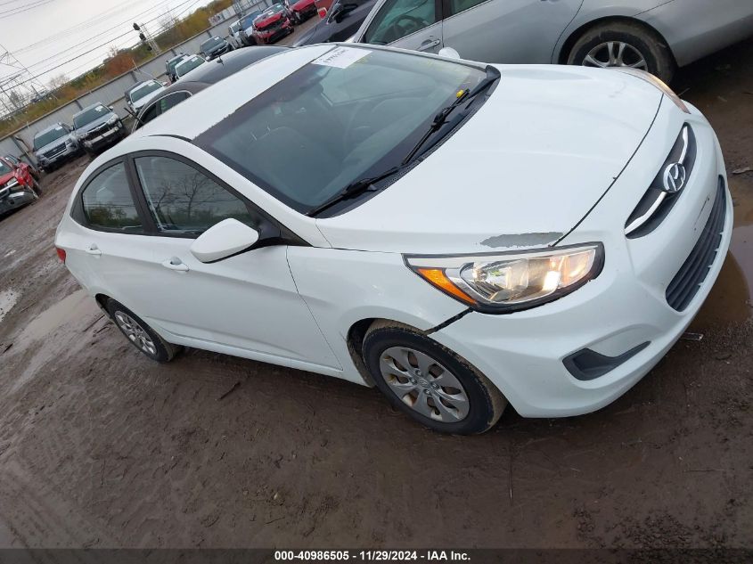 VIN KMHCT4AEXFU879381 2015 Hyundai Accent, Gls no.1