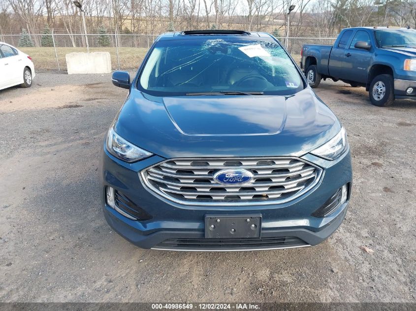 VIN 2FMPK4J98KBC31044 2019 Ford Edge, Sel no.12