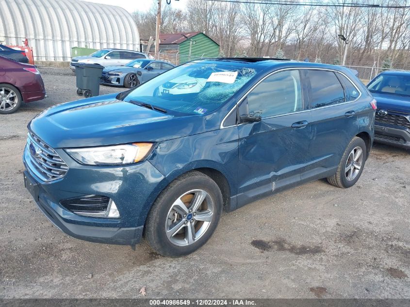 VIN 2FMPK4J98KBC31044 2019 Ford Edge, Sel no.2