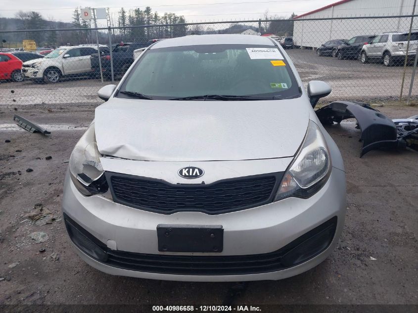 2015 Kia Rio Lx VIN: KNADM4A39F6506595 Lot: 40986658