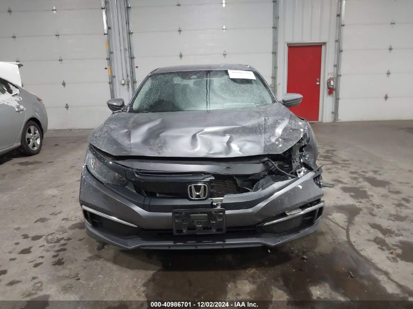 2019 Honda Civic Lx VIN: 19XFC2F63KE012856 Lot: 40986701