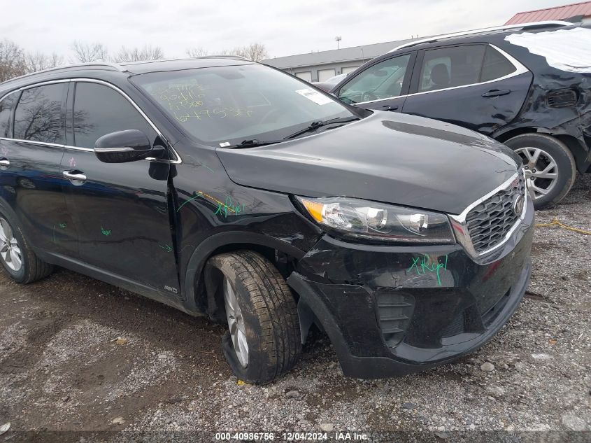 2020 Kia Sorento 2.4L Lx VIN: 5XYPGDA31LG649539 Lot: 40986756