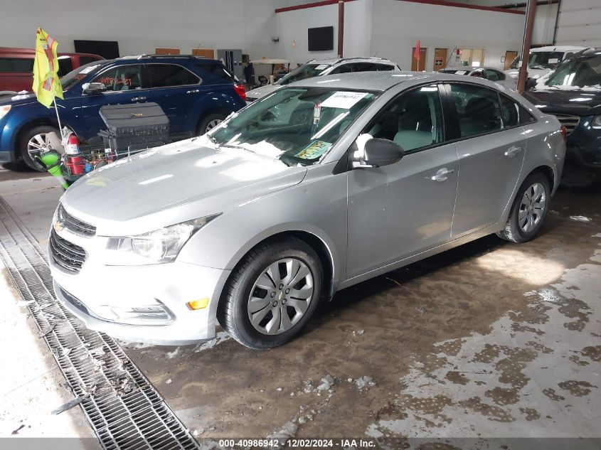 VIN 1G1PA5SH6F7102150 2015 Chevrolet Cruze, Ls Auto no.2