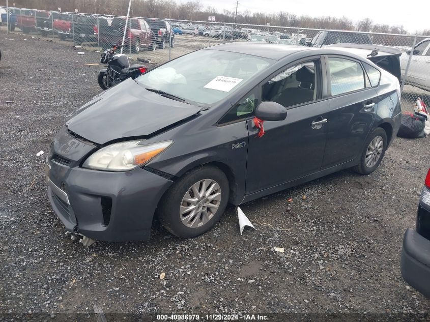 VIN JTDKN3DPXD3038438 2013 TOYOTA PRIUS PLUG-IN no.2