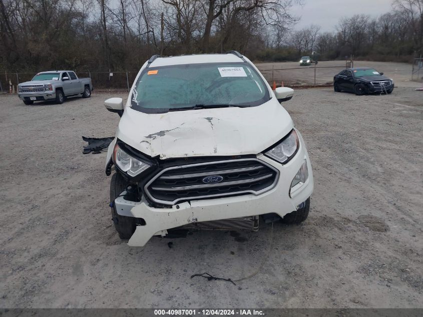 2019 Ford Ecosport Se VIN: MAJ6S3GL0KC304961 Lot: 40987001