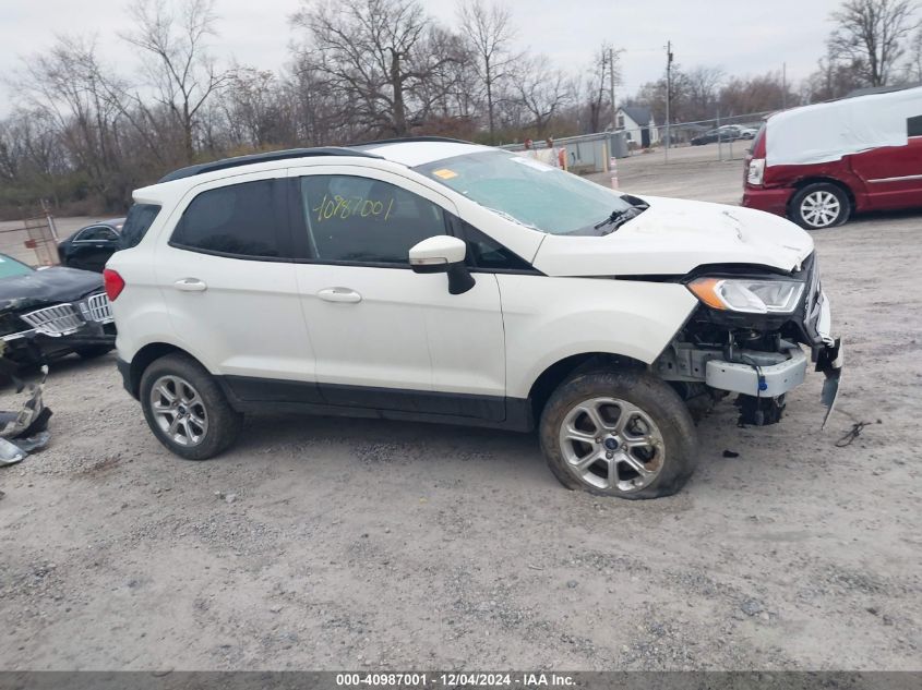 2019 Ford Ecosport Se VIN: MAJ6S3GL0KC304961 Lot: 40987001