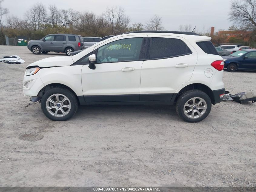 2019 Ford Ecosport Se VIN: MAJ6S3GL0KC304961 Lot: 40987001