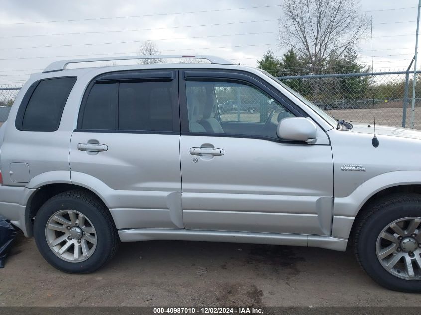 2005 Suzuki Grand Vitara Ex/Lx VIN: JS3TD62V154201744 Lot: 40987010