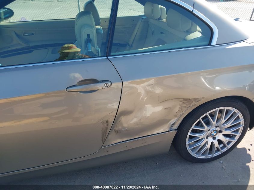 2008 BMW 328I VIN: WBAWL13518PX22463 Lot: 40987022