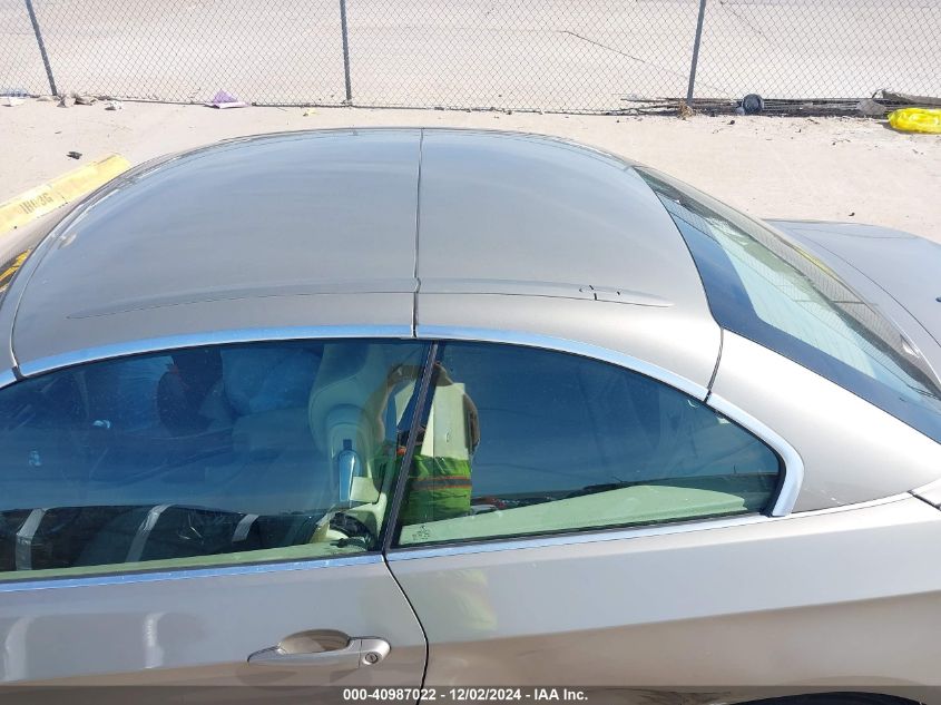 2008 BMW 328I VIN: WBAWL13518PX22463 Lot: 40987022