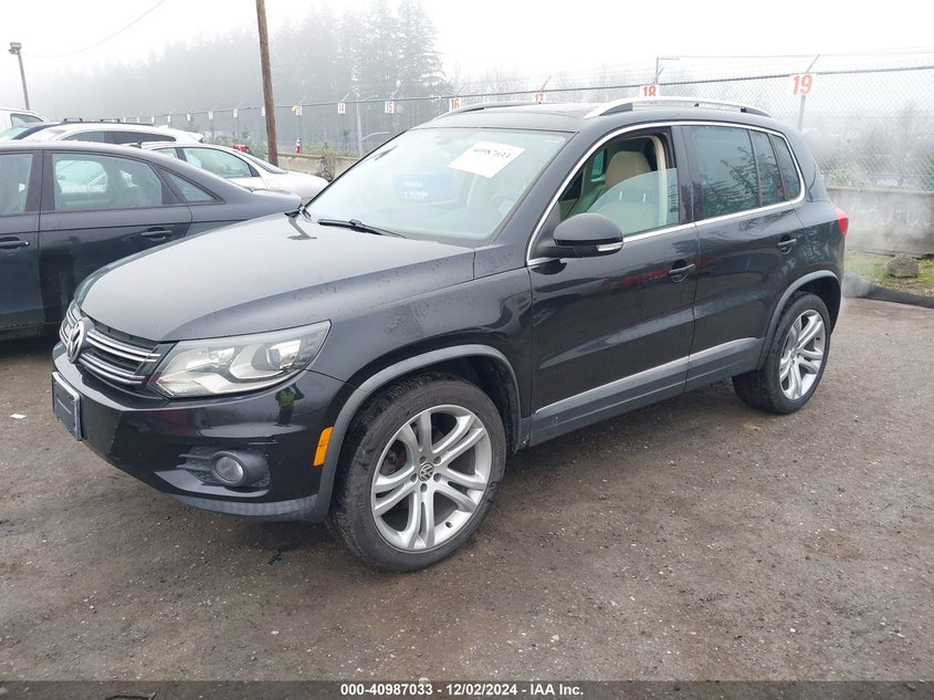 2013 VOLKSWAGEN TIGUAN SEL - WVGBV7AX8DW513042
