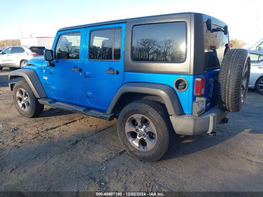 2016 Jeep Wrangler Unlimited Sport VIN: 1C4BJWDG5GL124984 Lot: 40987100