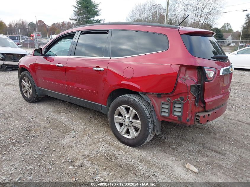 VIN 1GNKRGKDXEJ157020 2014 Chevrolet Traverse, 1LT no.3