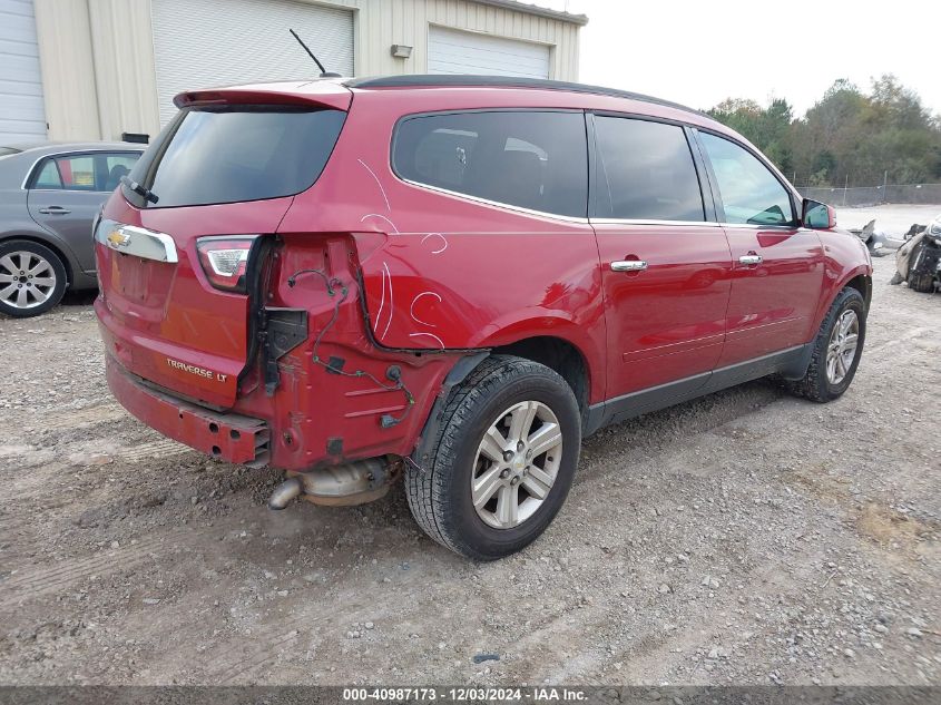 VIN 1GNKRGKDXEJ157020 2014 Chevrolet Traverse, 1LT no.4