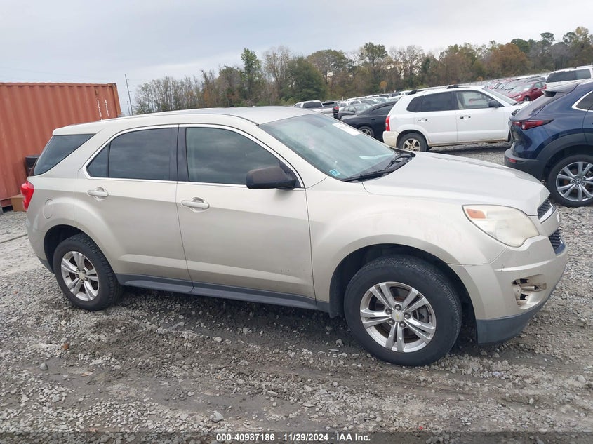 2013 CHEVROLET EQUINOX LS - 2GNALBEK7D6303721