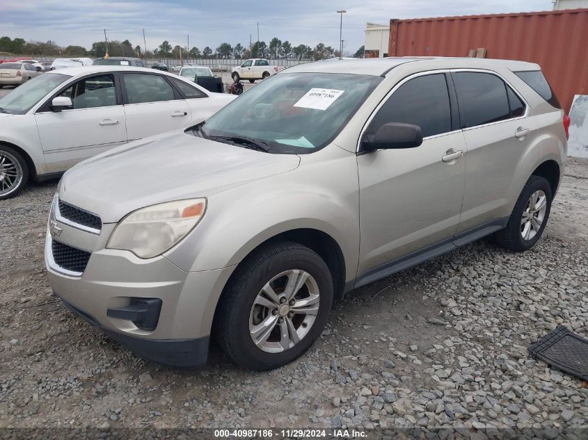 2013 CHEVROLET EQUINOX LS - 2GNALBEK7D6303721