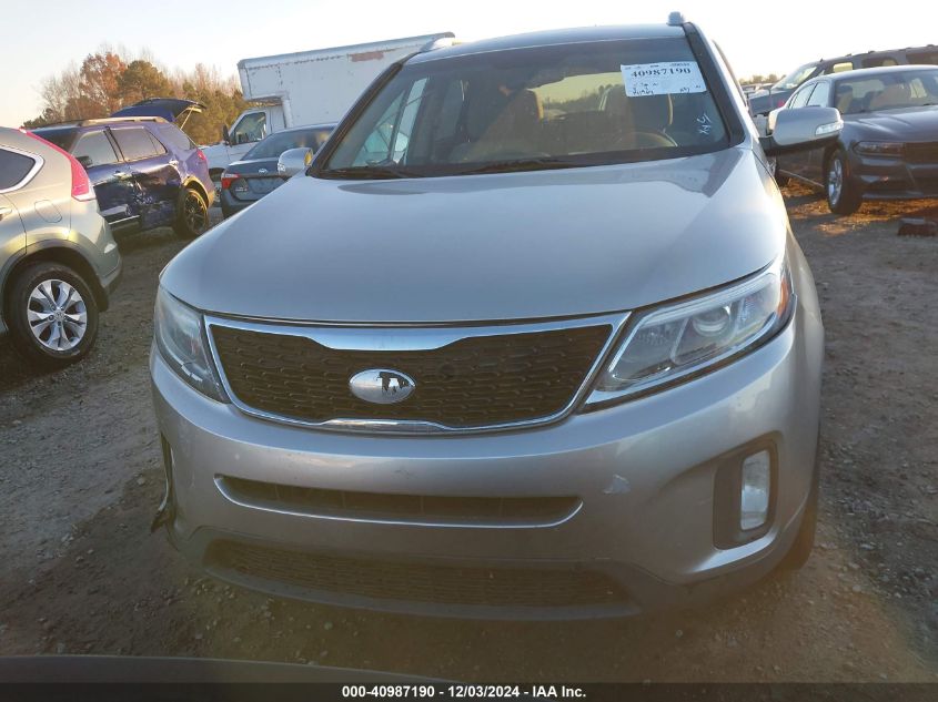 2015 Kia Sorento Lx VIN: 5XYKTDA64FG557068 Lot: 40987190