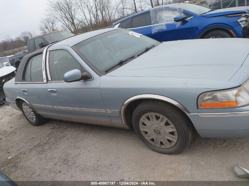 2003 Mercury Grand Marquis Gs VIN: 2MEFM74W03X651719 Lot: 40987197