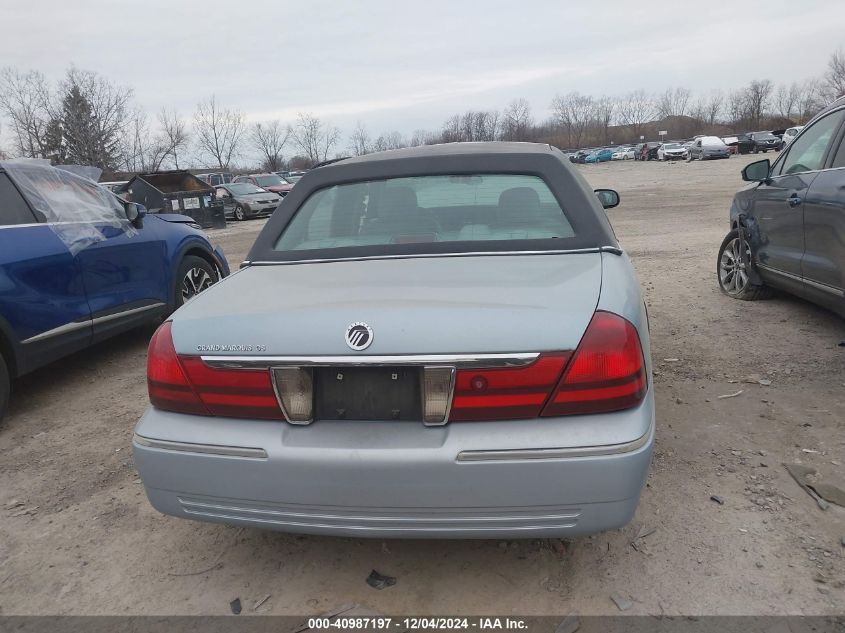 2003 Mercury Grand Marquis Gs VIN: 2MEFM74W03X651719 Lot: 40987197