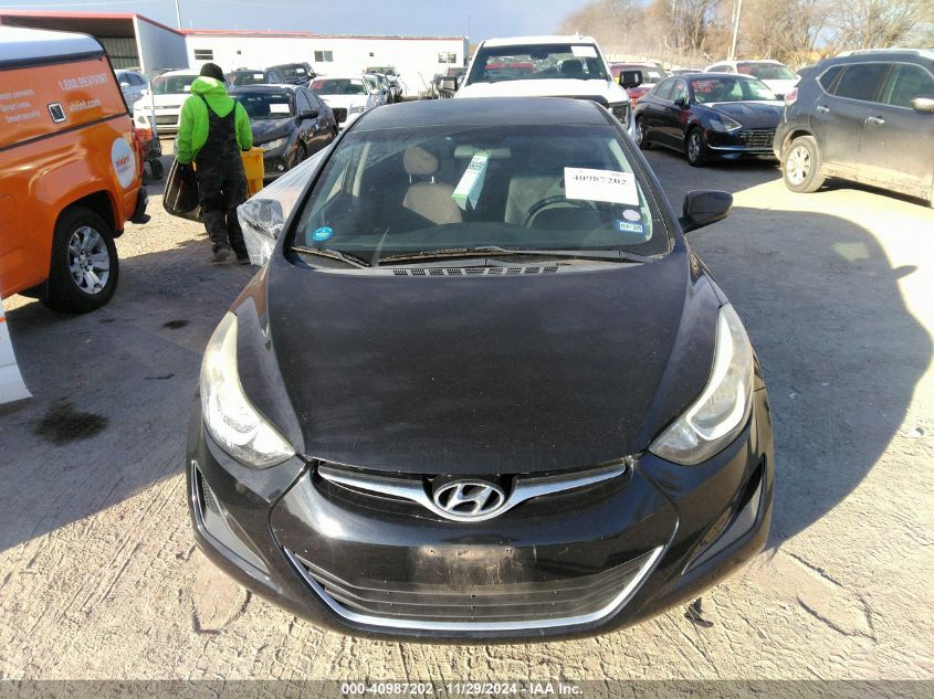 VIN 5NPDH4AE8GH788809 2016 HYUNDAI ELANTRA no.12