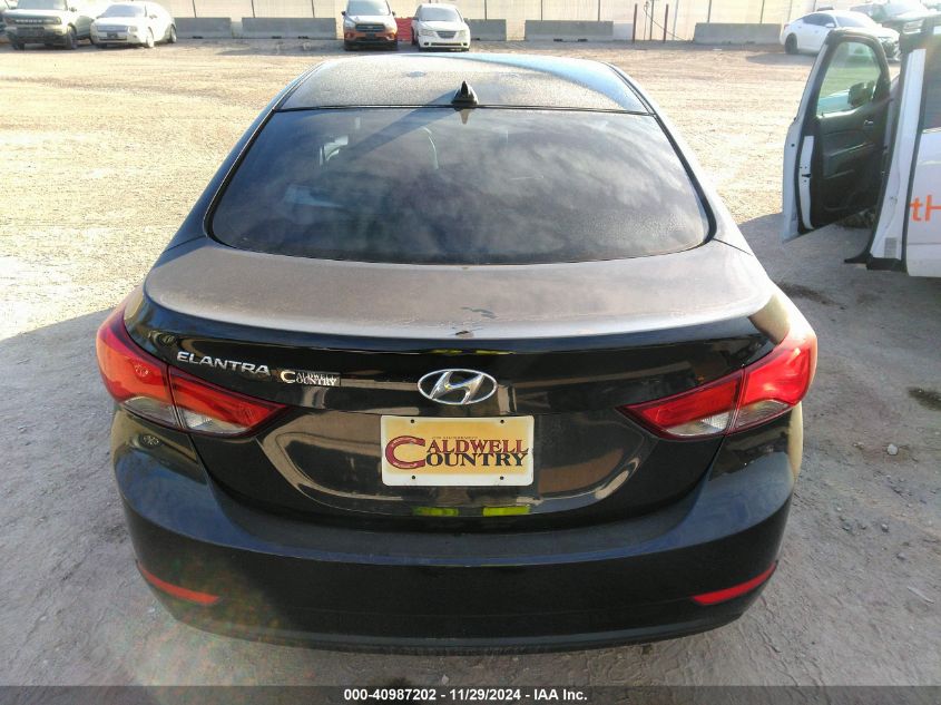 VIN 5NPDH4AE8GH788809 2016 HYUNDAI ELANTRA no.16