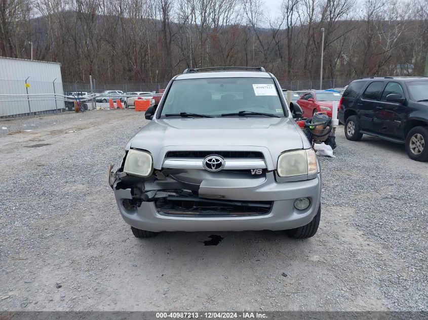 2006 Toyota Sequoia Sr5 V8 VIN: 5TDBT44A26S270184 Lot: 40987213