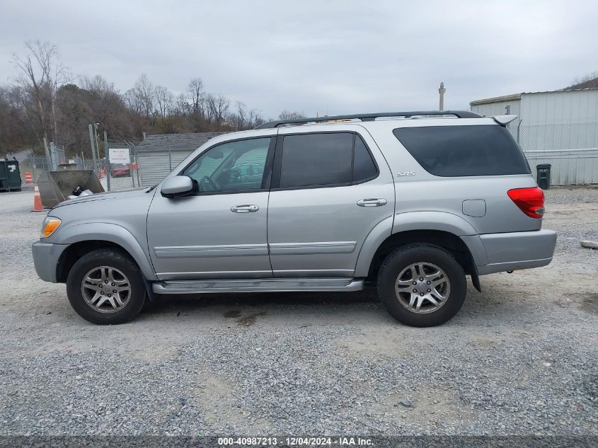 2006 Toyota Sequoia Sr5 V8 VIN: 5TDBT44A26S270184 Lot: 40987213