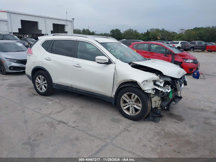 VIN 5N1AT2MT6FC765180 2015 Nissan Rogue, SV no.1