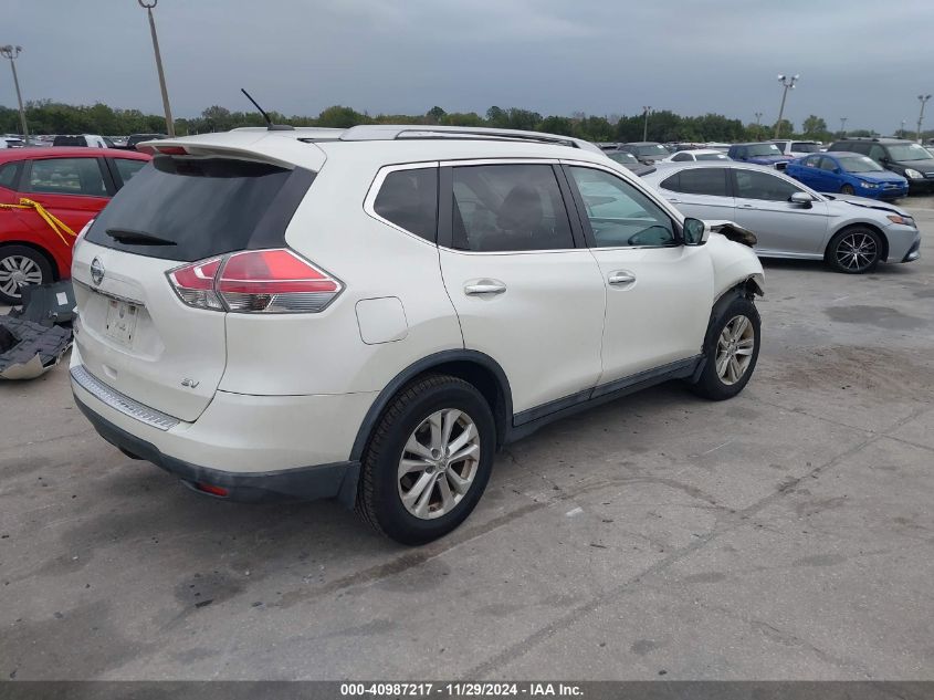 VIN 5N1AT2MT6FC765180 2015 Nissan Rogue, SV no.4