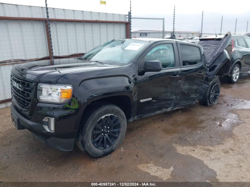 2022 GMC Canyon Elevation VIN: 1GTG5CEN3N1226976 Lot: 40987241