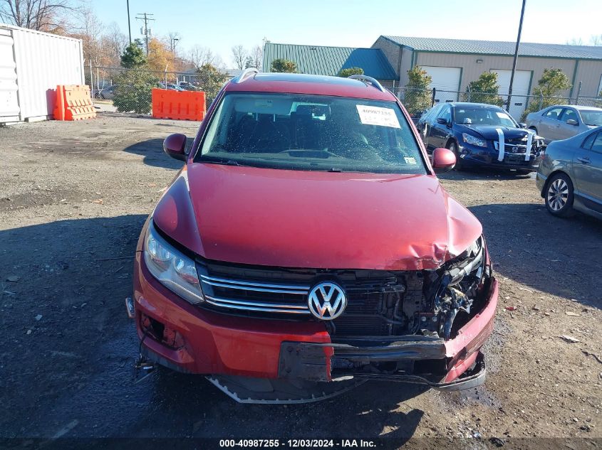 2014 VOLKSWAGEN TIGUAN SEL - WVGBV3AX3EW092860