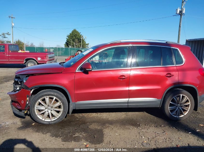 2014 VOLKSWAGEN TIGUAN SEL - WVGBV3AX3EW092860