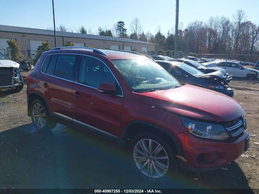 2014 VOLKSWAGEN TIGUAN SEL - WVGBV3AX3EW092860