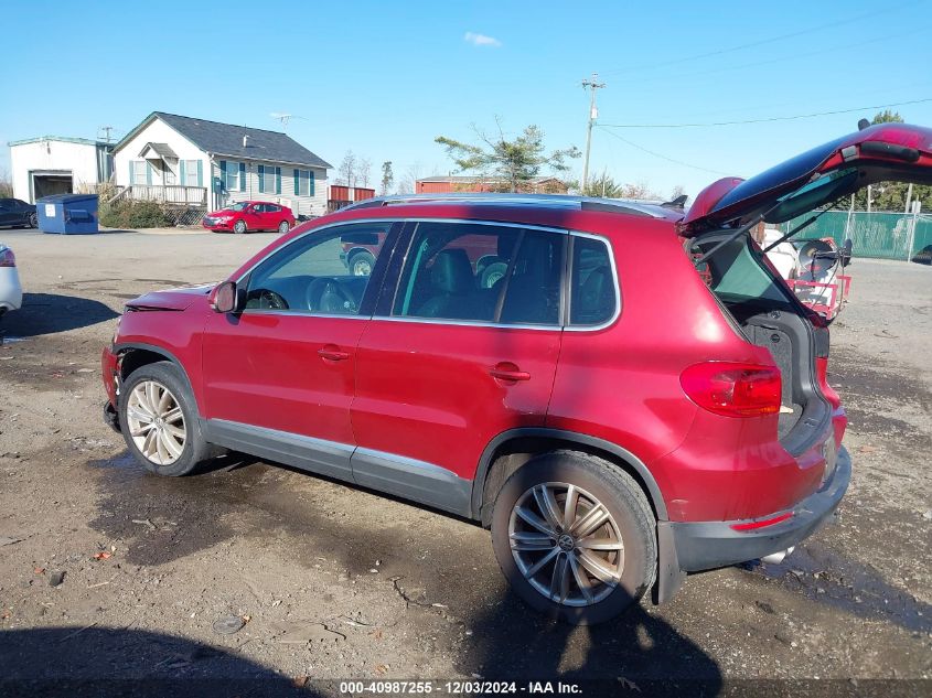 2014 VOLKSWAGEN TIGUAN SEL - WVGBV3AX3EW092860